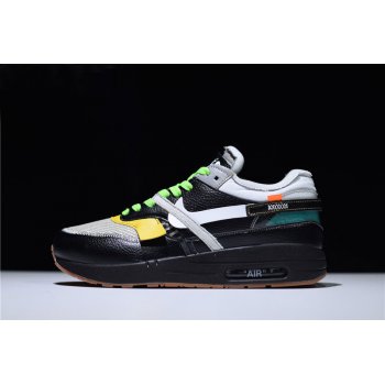 BespokeIND x Off-White x Nike Air Max 1 in Black Size Shoes